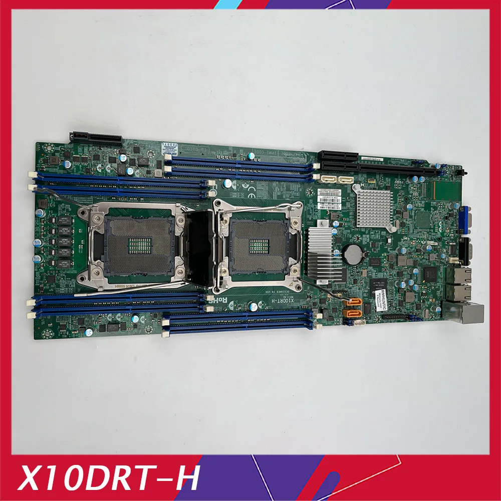 

X10DRT-H для серверной материнской платы Supermicro 2U с двумя разъемами R3 (LGA2011) E5-2600 v4/v3 i350-AM2 двухпортовый GbE LAN DDR4