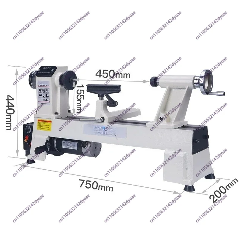 Small multifunctional numerical control lathe 900W woodworking metal DIY engraving