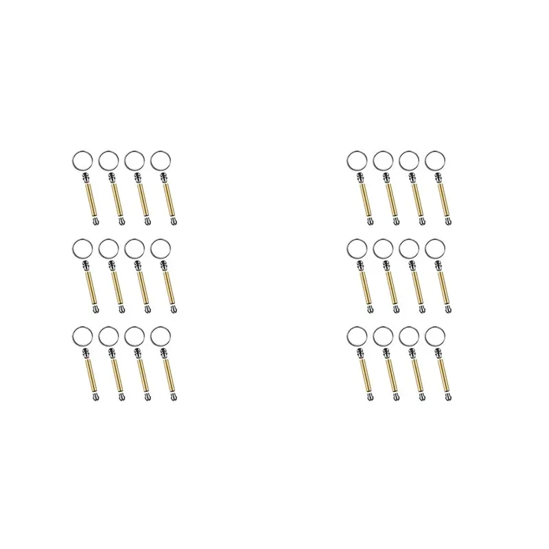 abwz-24個入りウッドターニングキーホルダーキット-ウッドターニングアクセサリー-マンドレル-ウッドターニングキーホルダー-木工用ギフト-a