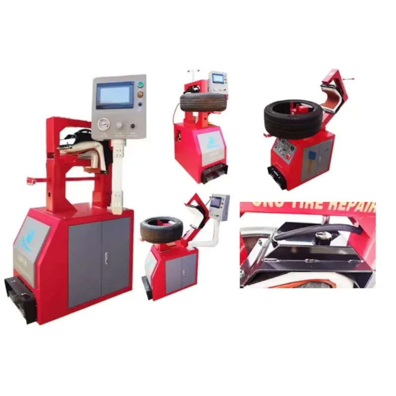 Electric Tool Electric Tube Tyre Repair Patch Machine/tire Vulcanizer For Truck Repairing Swing Arm