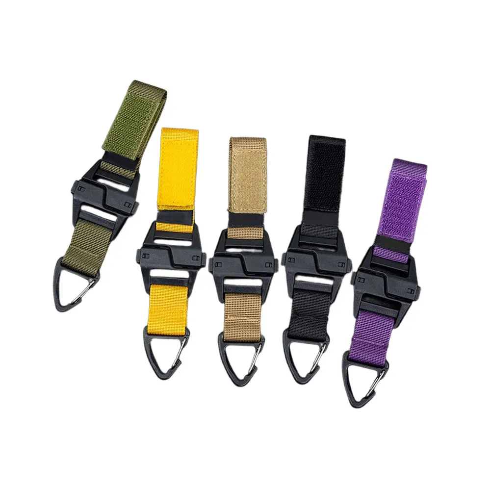 Secure Gear Attachment Buckle For Backpacks Belts And Gear With Consistent Grip Variable Strap Widths