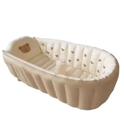 Inflatable Bathtub for Children Folding Bath Tub for Babies Multifunctional Infant and Young Children Bath Tub Baby Products