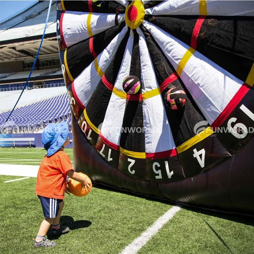 Best Selling Inflatable Hand Dart Board Inflatable Dart Game Kids Dart Board With Sticky Balls