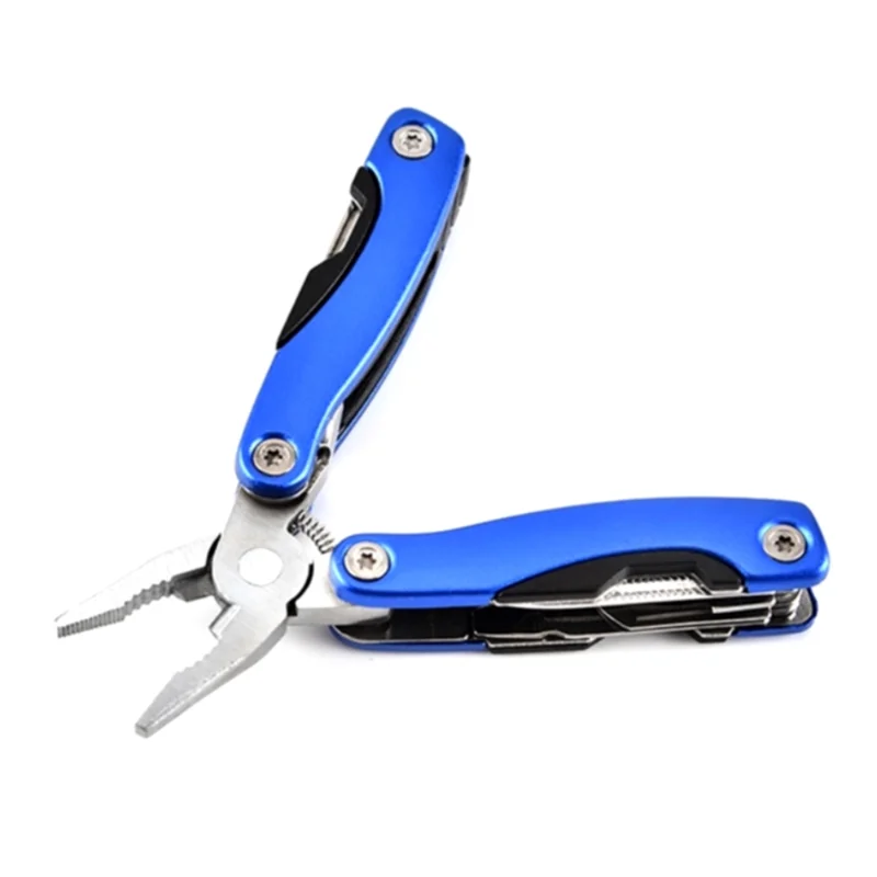 Stainless steel folding pliers functional pliers hand tool pliers screwdriver camping tools multi-functional tool kit