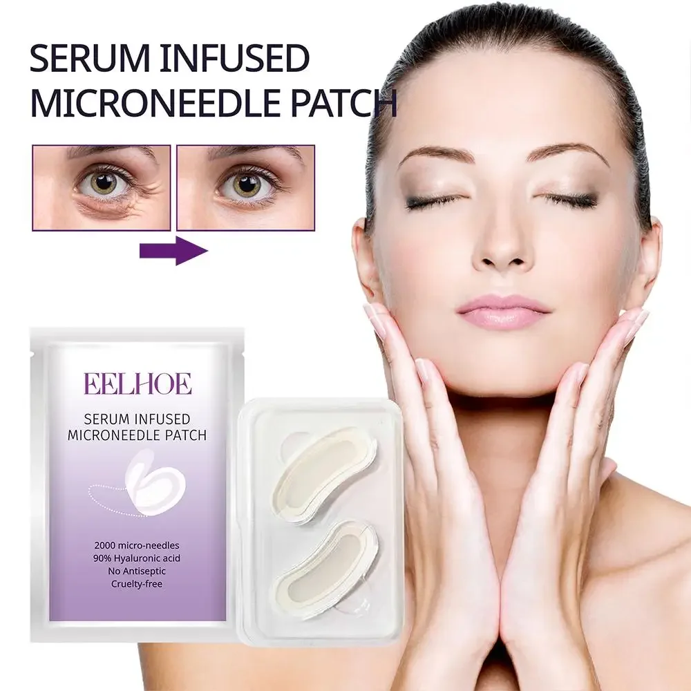 Micro-needle Under Eye Patch Eye Mask Anti-Wrinkle Eye Smooth Eye Circles Moisturizing Care Dark Crow's Patches Hydrating