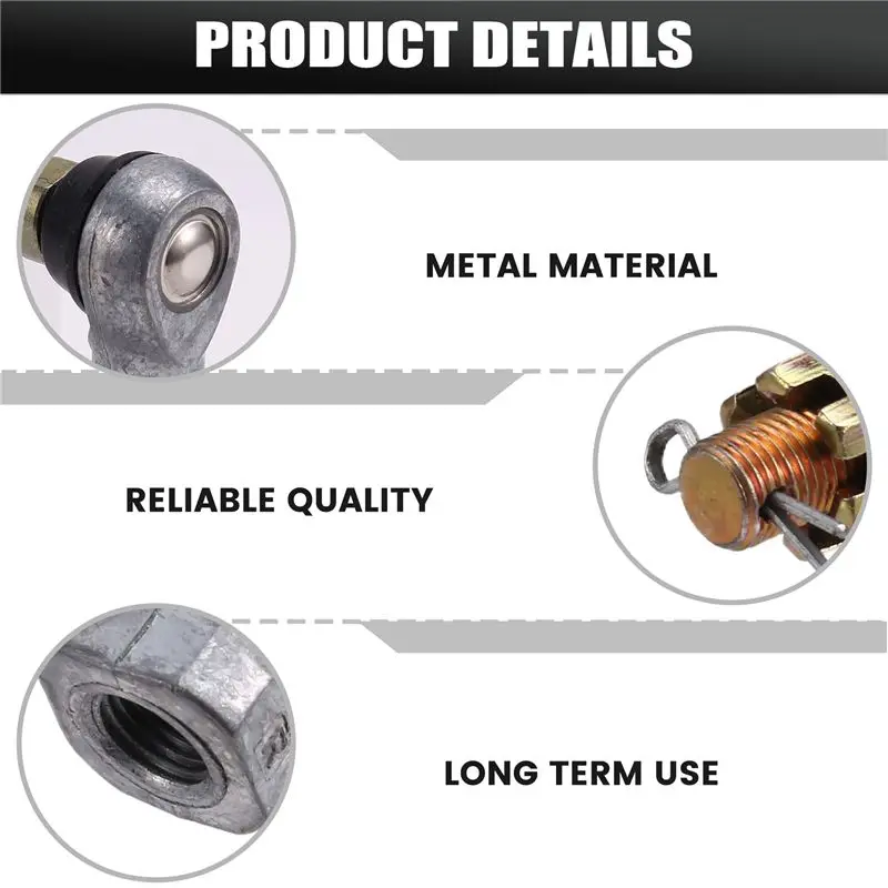 Reliable-4 Pc Auto Tie Rod End Kit 53157-HC4-003 For Honda TRX200 TRX250 TRX300 TRX350 TRX400 TRX420 TRX450 TRX500 TRX520