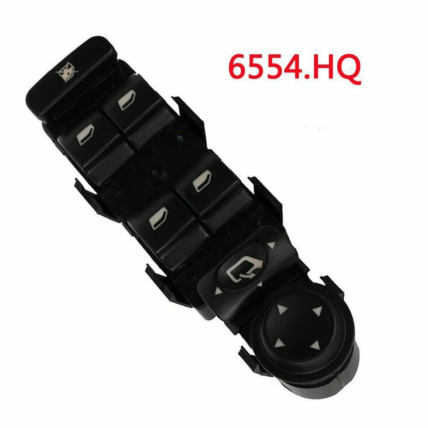 Car Switches Left Front Door Glass Lifter Switch Power Window Switch 6554HQ ET100730140 for Citroen C5 I and II C8