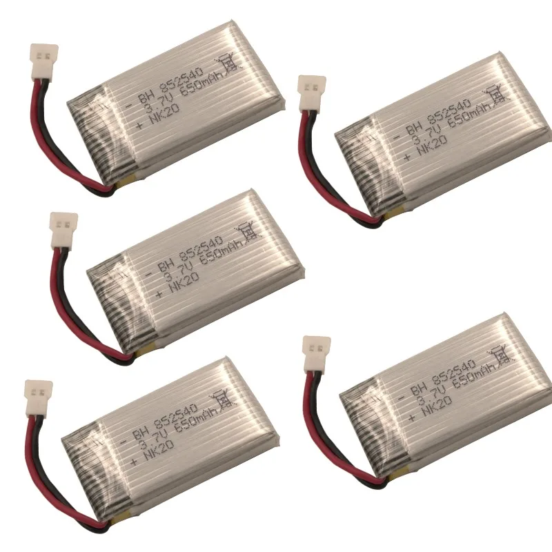 850540 Drone Battery for SYMA X5C X5C-1 X5 H5C Quadcopter 3.7V 650mAh Drone Rechargeable Li-polymer Battery