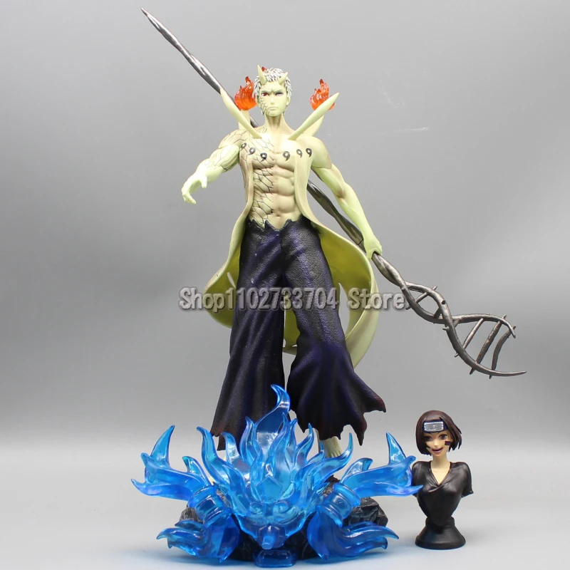 37cm Uchiha Obito Naruto Figures Uchiha Obito Uchiha Madara Action Figures NARUTO Anime PVC Model Collection Toys Birthday Gifts