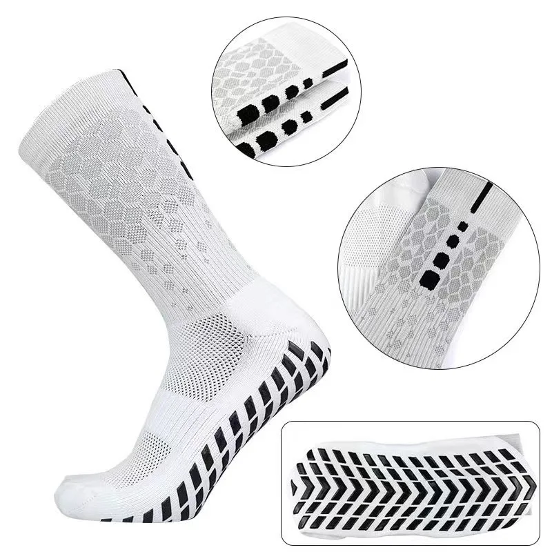 

Breathable Athletic Socks with Grippers Anti-slip Soccer Socks for Men and Women for Yoga Football Gym Runing Sock