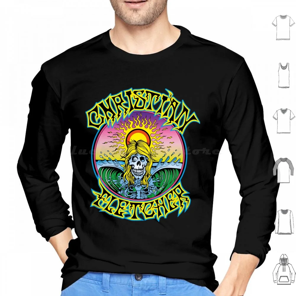 Christian Fletcher Surfboards Skull Surfing Fletcher Surfing Big Air Surfing Herbie Fletcher Hoodies Long Sleeve