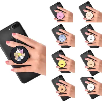 Dětský kombinovaný držák airbagu pro telefon Stray Kids Flow, držák periferie SKZOO s kresleným motivem 6 nejlepší prodej Popsocket toulavé děti - №3