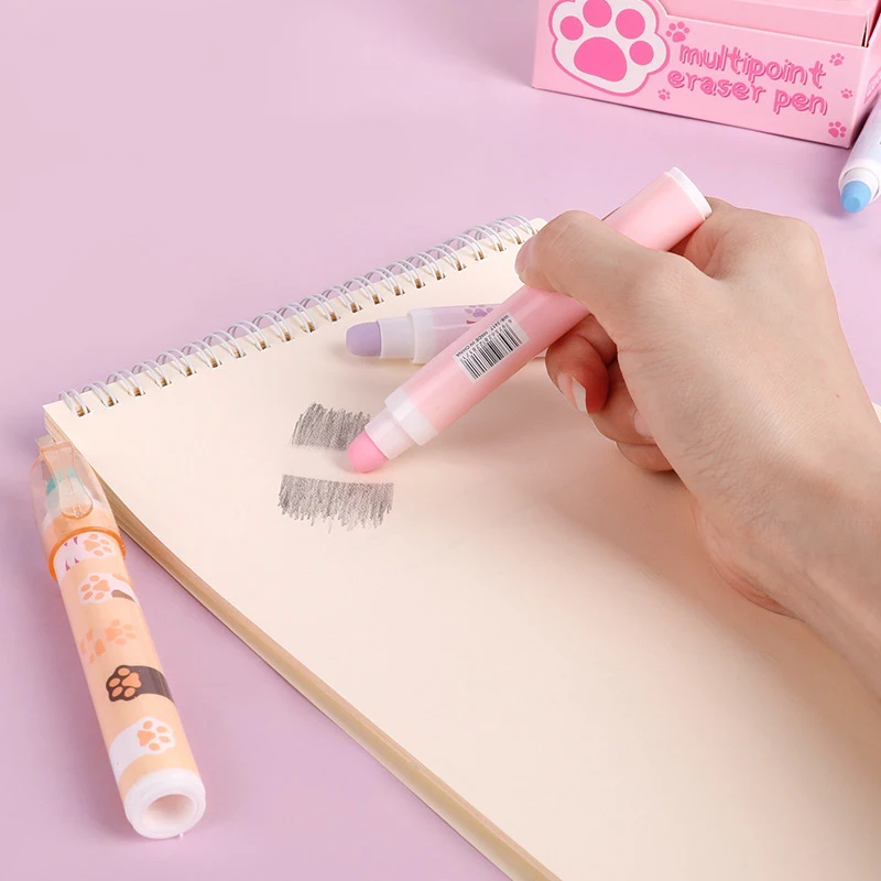 Nieuwigheid Pen Type Gummers Kawaii Potlood Gumeren Voor Kinderen Studenten Koreaanse Briefpapier Corrector Tools School Kantoorbenodigdheden