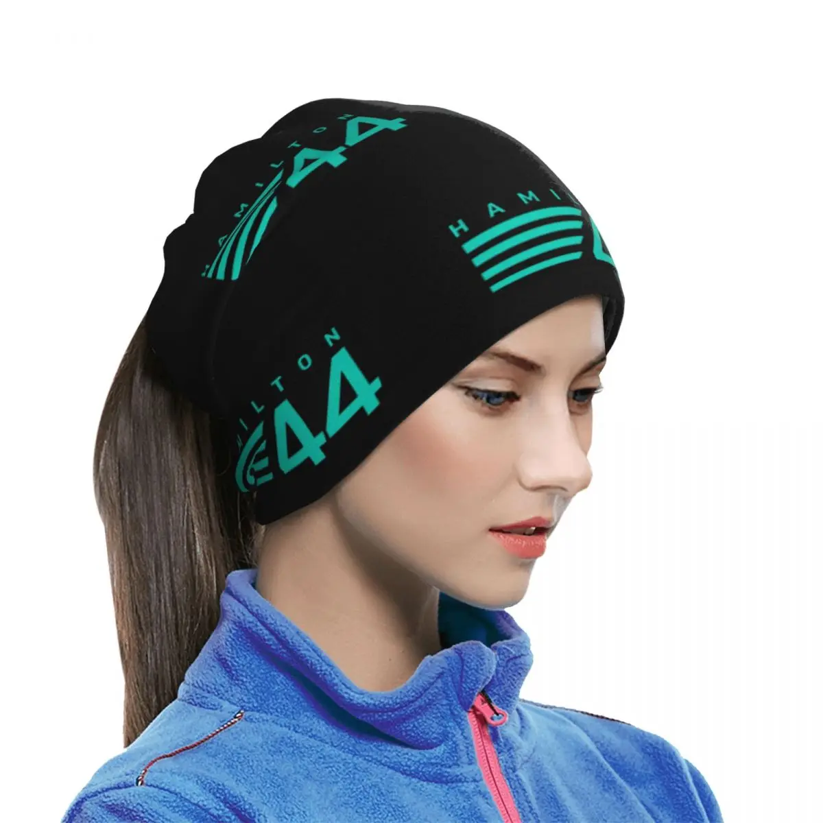 Lewis Hamilton 44 F1 Bandana Neck Gaiter Printed Wrap Scarf Outdoor Sports Headwear For Men Women Adult All Season
