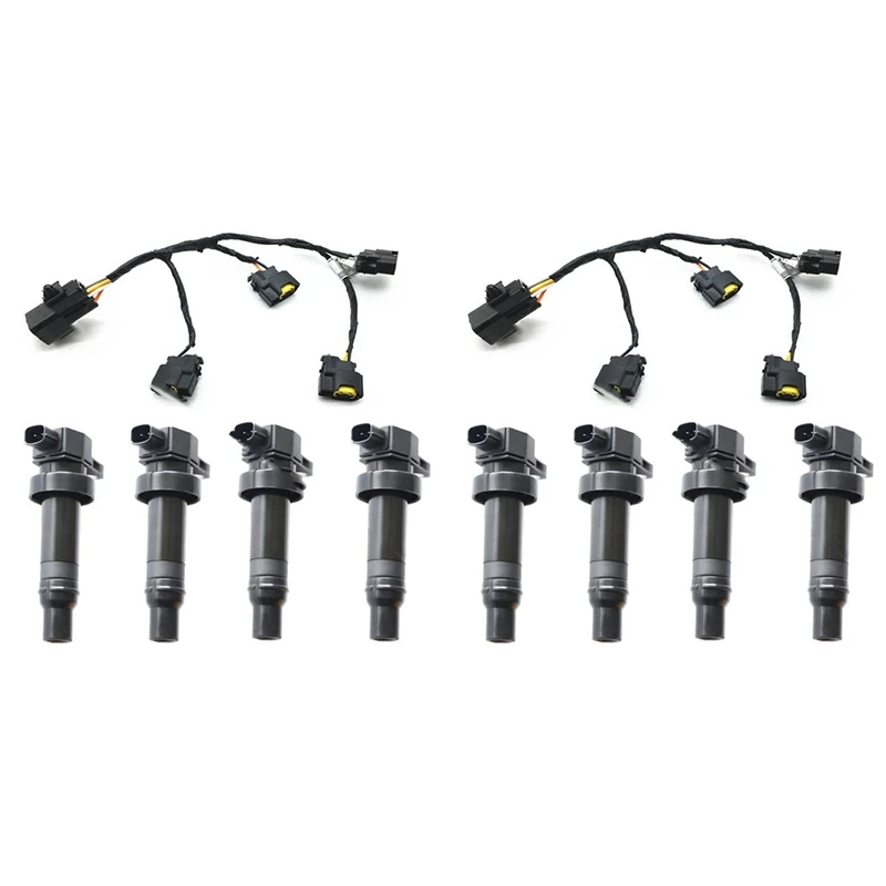 

8Pcs 27301-2B010 Ignition Coil With Line For Hyundai Elantra IX35 IX20 I30 Kia Soul Ceed High Performance Coil Assembly