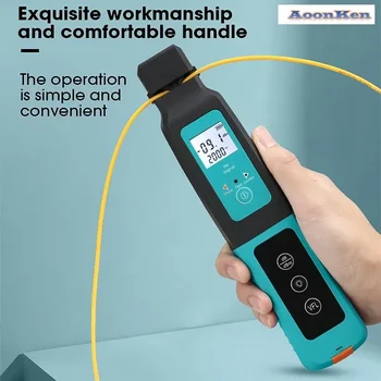 AUA-40 Hochwertiger Glasfaser-Identifizierer, Live-Glasfaser-Identifizierer mit integriertem 10 MW visuellen Fehlerorter