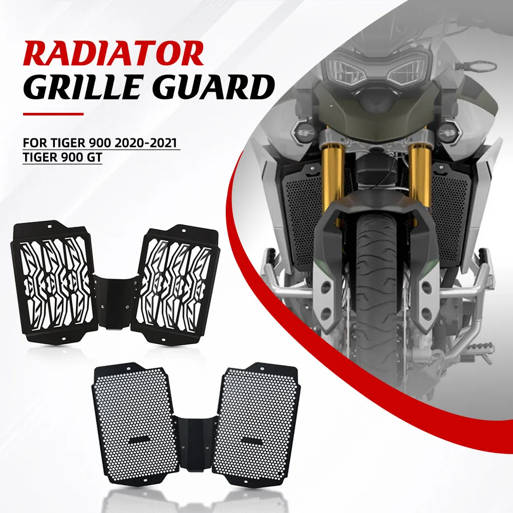 

Motorcycle Accessories For Tiger 900 2020-2021 Tiger 900 GT Radiator Guard Protector Grille Grill Cover Tiger 850 Sport 2021+