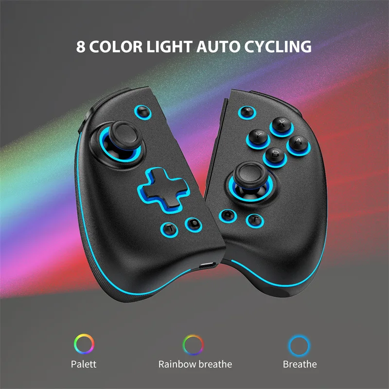 สวิตช์คีย์แบบกลไกสำหรับจอยคอน คอนโทรลเลอร์เกมสำหรับจอยซ้ายและขวา NS จอยสติ๊กและคอนโทรลเลอร์เกม