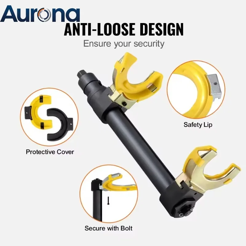 【Industrial】Strut Spring Compressor Set, Macpherson Strut Spring Compressor Kit, Interchangeable Fork Strut Coil Extractor Remov
