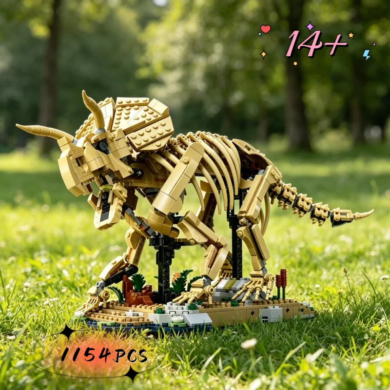 Dinosaur Figurine Set - Vendite Calde: 1154 Pezzi di Blocchi