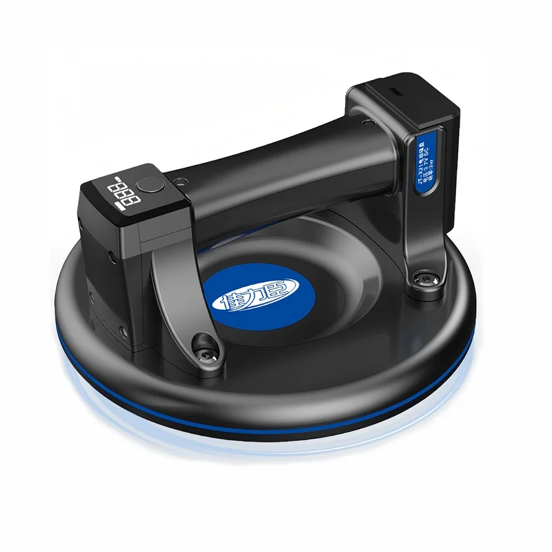 Electric Vacuum Suction Cup 8 Inch 200kg Bearing Capacity Heavy Duty Vacuum Lifter for Granite Tile Glass Manual Lifting