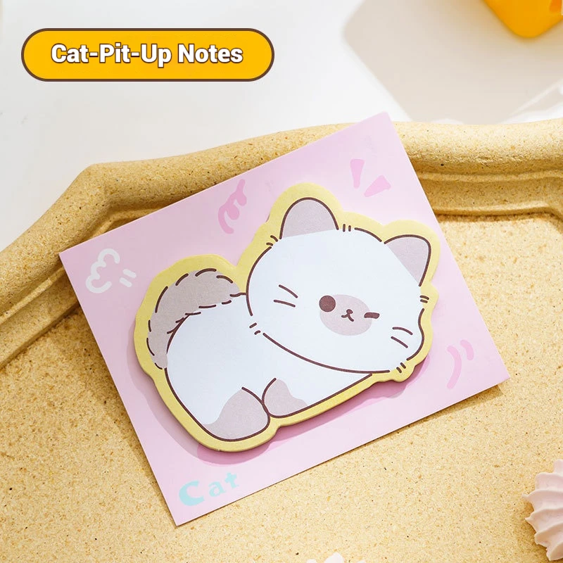 30 small animal party sticky notes Cute shaped notes High appearance level can tear sticky notes note n times post memo image 5