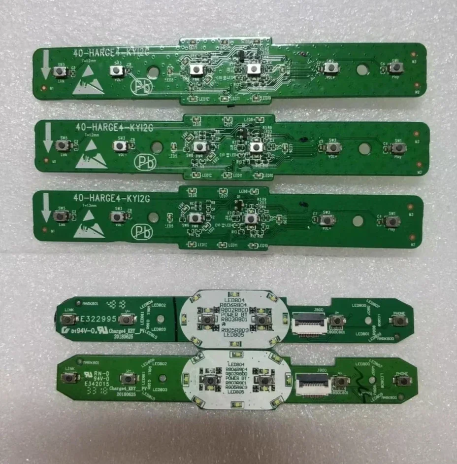 Original replacement Bluetooth speaker button board For JBL Charge4 GG TL  repair accessories