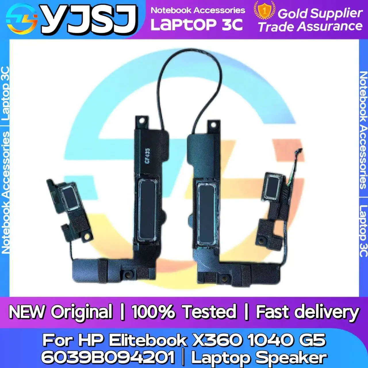 

New Original Laptop Notebook Audio Speaker For HP Elitebook X360 1040 G5 1040 G6 built-in left and right speaker horn audio