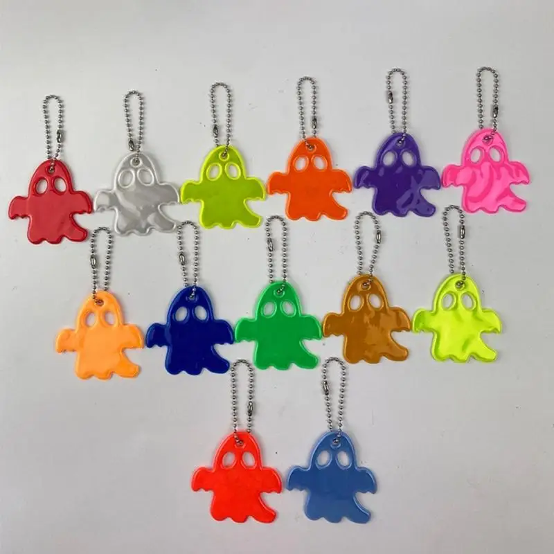 U75C Reflective Pendant Safety Reflector Keyring Keychain Reflective Gear
