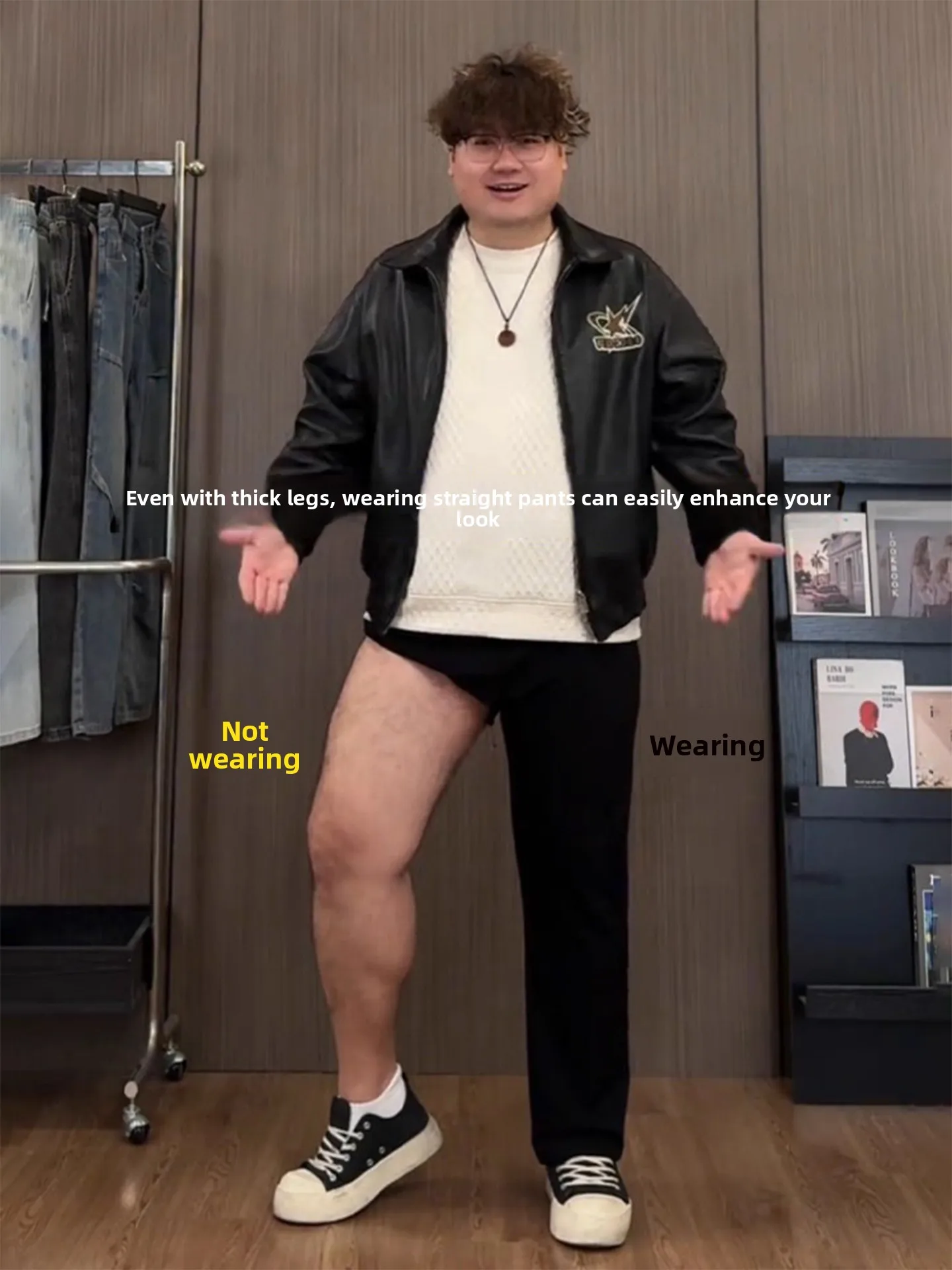 

Мужские джинсы больших размеров, прямые, с эластичным поясом, облегающие, с подкладкой, повседневные, с расклешенным низом