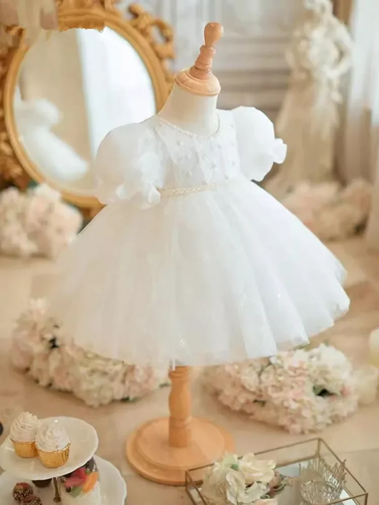 Girls Princess Evening Dress For Birthday Party A3757 Vestidos Para Niñas Flower Girl Dresses For Weddings Bridesmaid Dresses