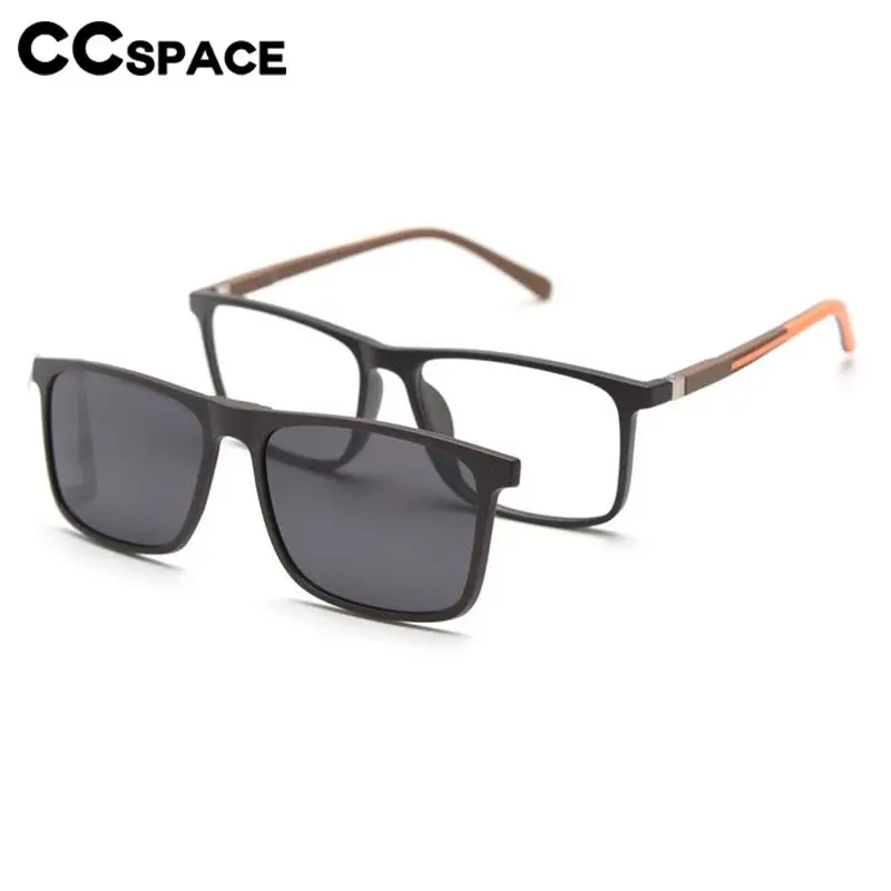 P56676 Gafas de lectura fotocromáticas polarizadas Clip magnético Gafas ópticas Prescripción personalizada a cualquier dioptrías