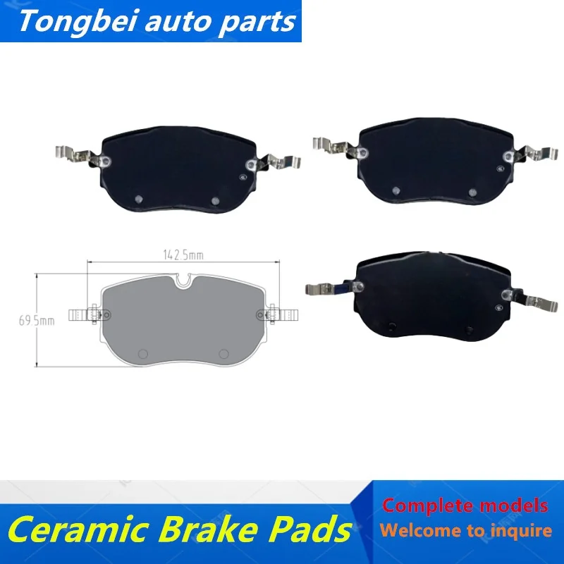 Front Ceramic Brake Pads For Volkswagen Id.4 Crozz/X/Electric Car Auto Parts (Please Provide Vin Code)