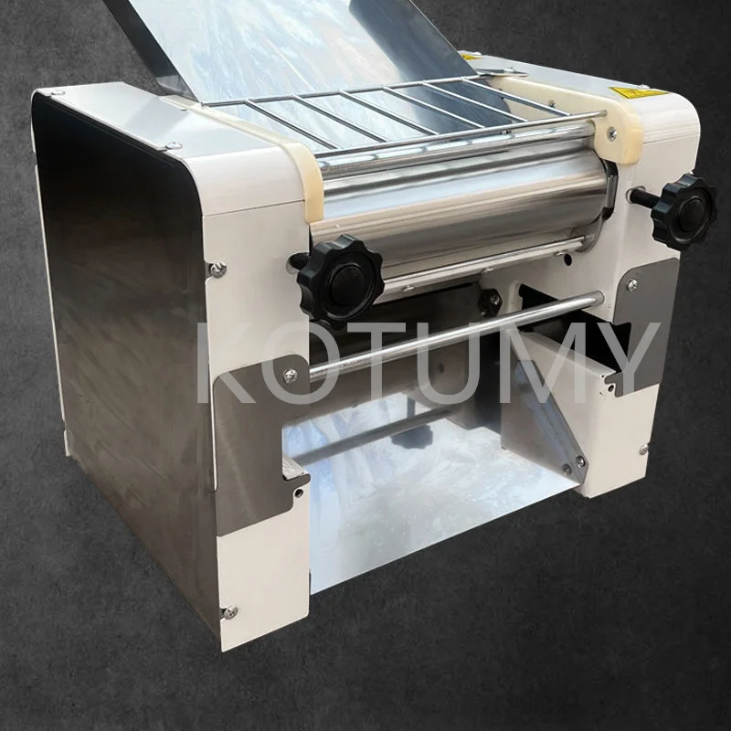 Commercial Electric Dough Roller Stainless Steel Desktop Pasta & Noodle Press Machine for Dumpling Kneading Home Commercial Use