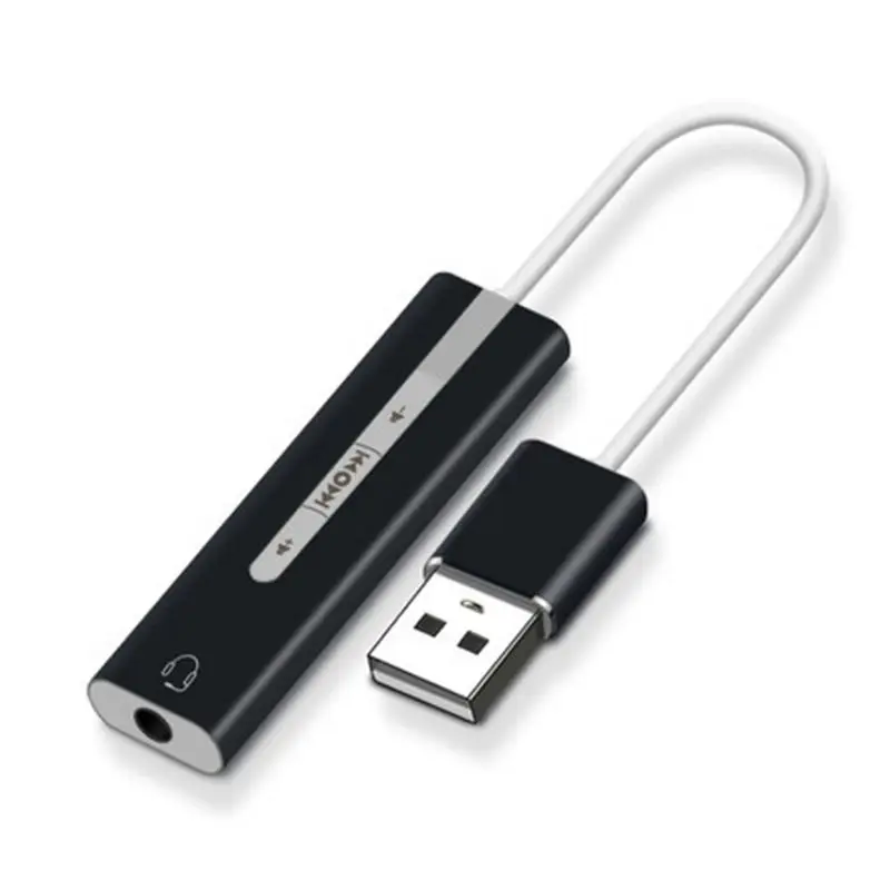 

A01E-USB External Sound Card USB3.0 To 3.5Mm Jack Audio Microphone Headphone Adapter For PC Laptop Sound Card