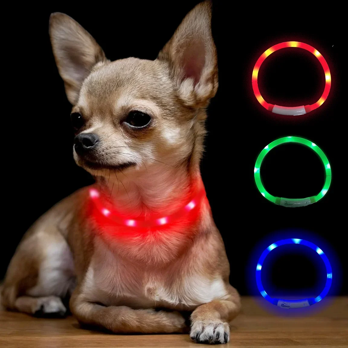 Silicone Led Dog Co… - image