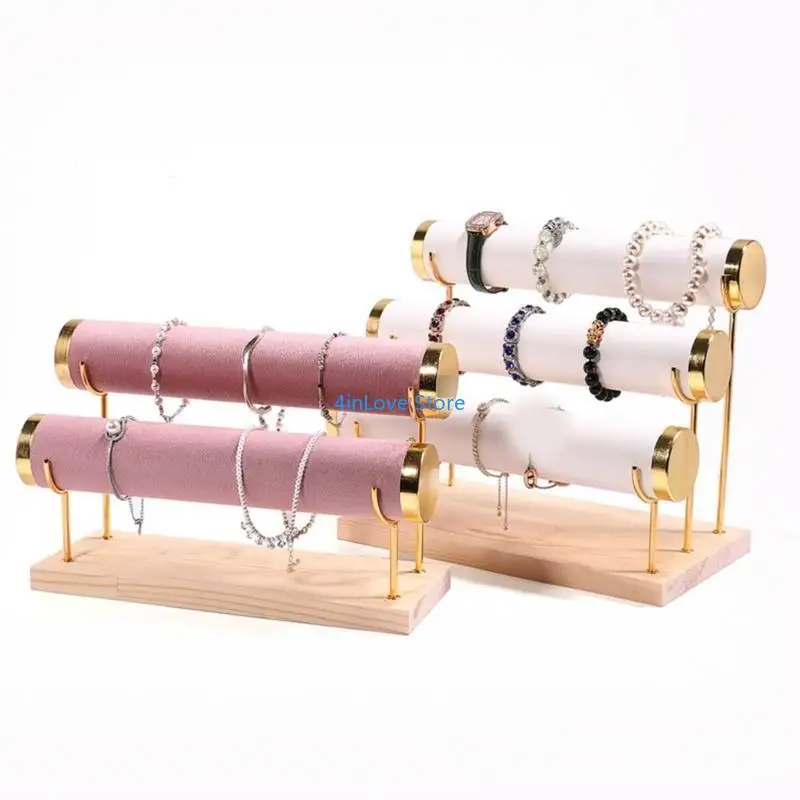 T4MD Storage Holder Bracelet Display Rack Suitable for Bangles Bracelets and Watches