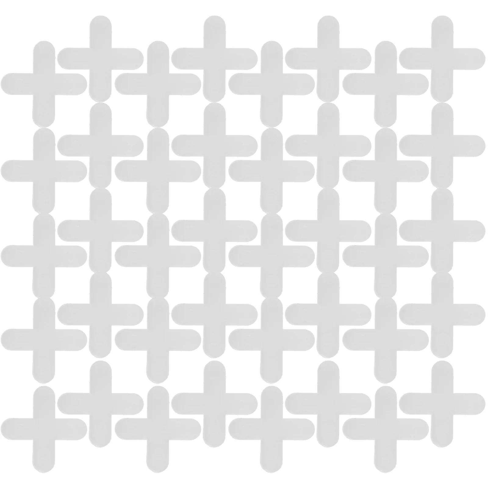 500pcs Tile Spacers Cross Shaped For Wall Floor Installation Durable Pe Material Multi Functional Leveling Tools Building Tools