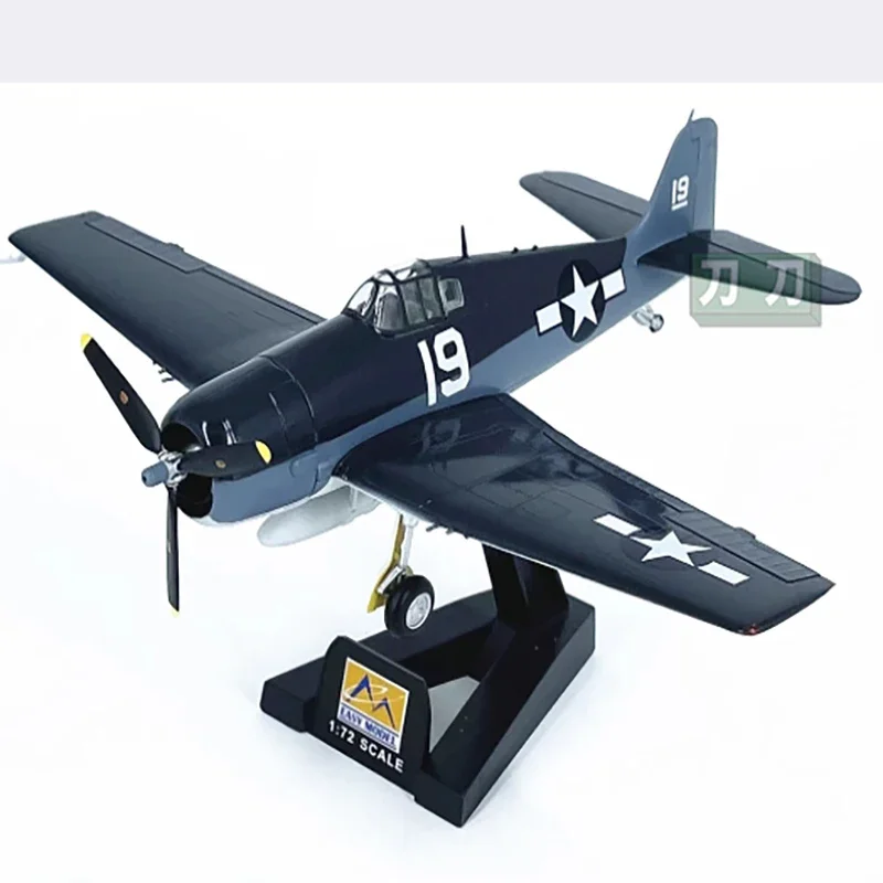 1:72 Scale American F6F fighter finished aircraft simulation model Static decoration Souvenir gifts