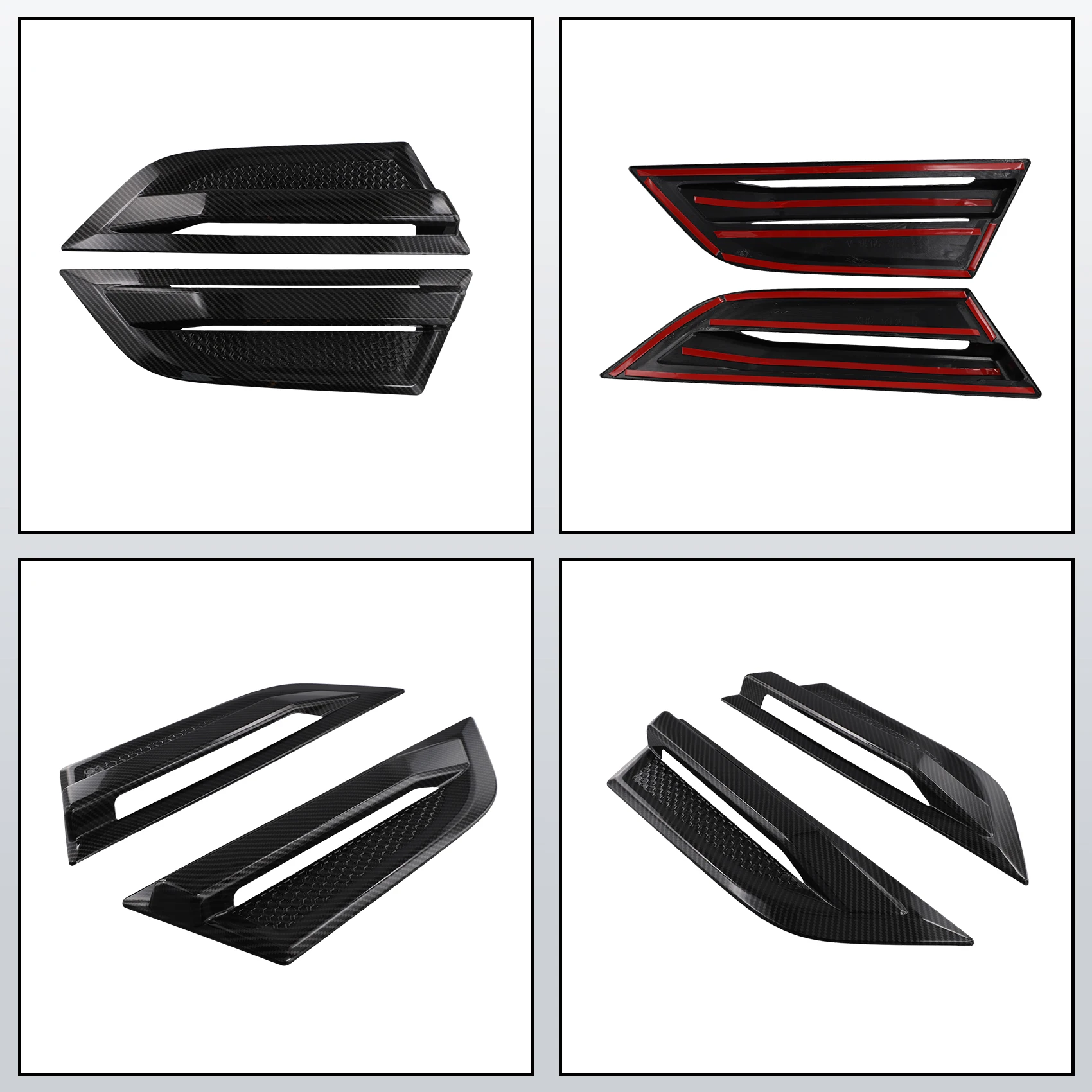 

NEW-Car Hood Decorative For JETOUR Traveler T2 2023 Hood Handle Protective Cover Car Exterior Decoration Accessories