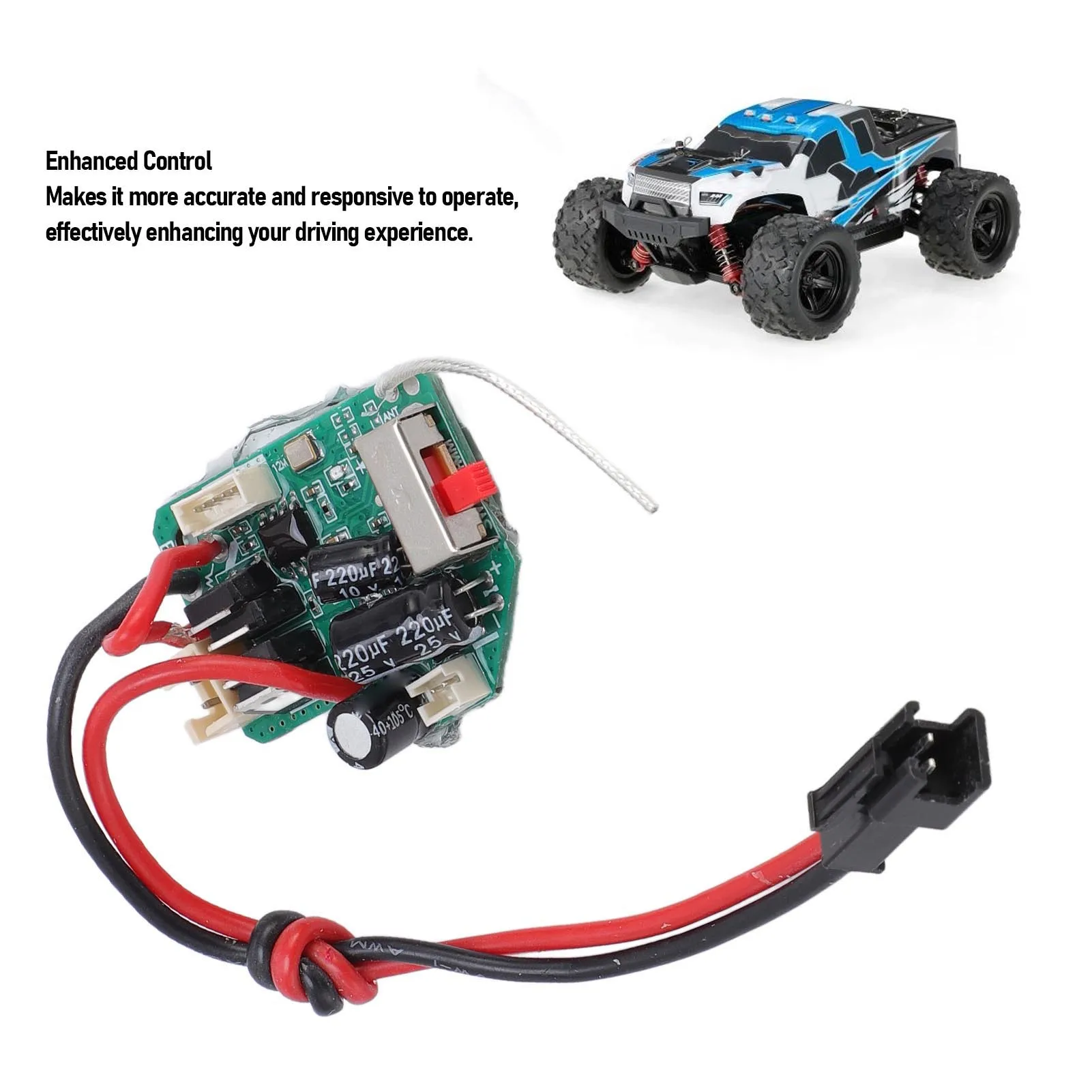 

1:18 Приемник ESC для радиоуправляемого автомобиля, пластиковый запасной приемник ESC для HS 18301 18302 18303 18304 18311 18312 18313 18314 Приемник ESC для радиоуправляемого автомобиля