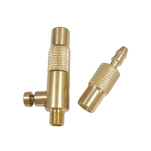 1 buah Adaptor Konektor Katup Inflator Ban Truk Mobil 5-6mm Alat Perbaikan Klip Chuck Pompa Udara Otomatis Nosel Gas Tembaga Murni 12 dekorasi dinding uang penjualan terbaik - №