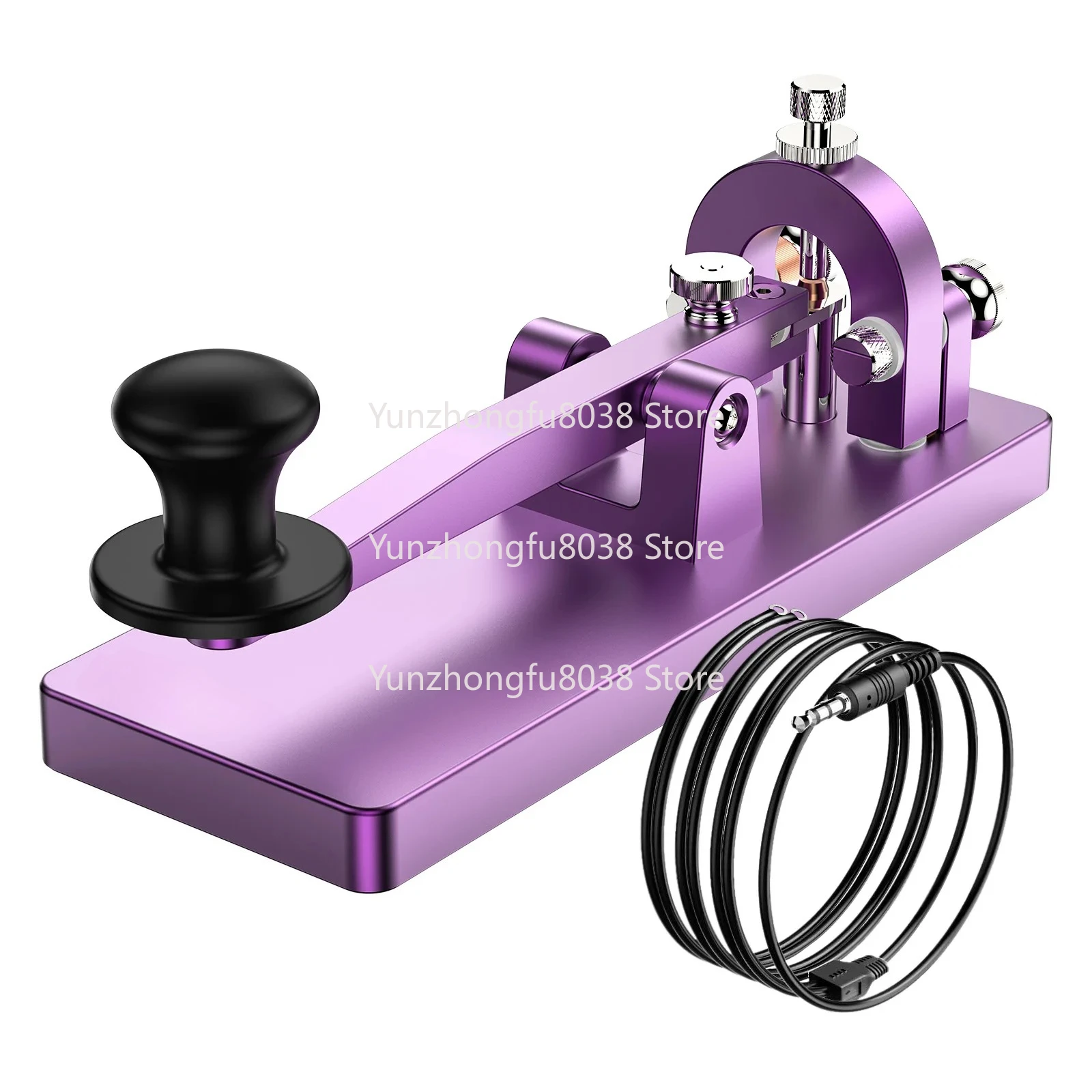 

Putikeeg Manual Key CW Morse Hand Key Base Magnetic ( Violet)