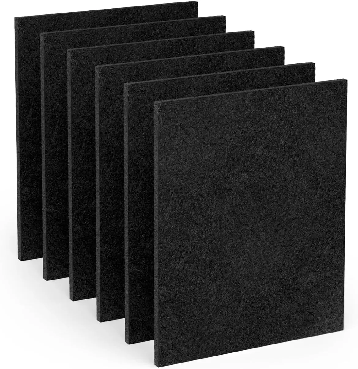 Honeywell HPA300 시리즈 공기 청정기 프리필터 A, HRF-A300 카본 프리필터, 두께 1/4 인치, 6 팩