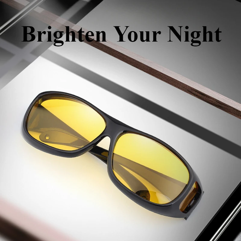 

1 шт. солнцезащитные очки для езды на велосипеде на открытом воздухе с поляризационной функцией ночного видения, ветрозащитные и пескозащитные очки, чехол на молнии