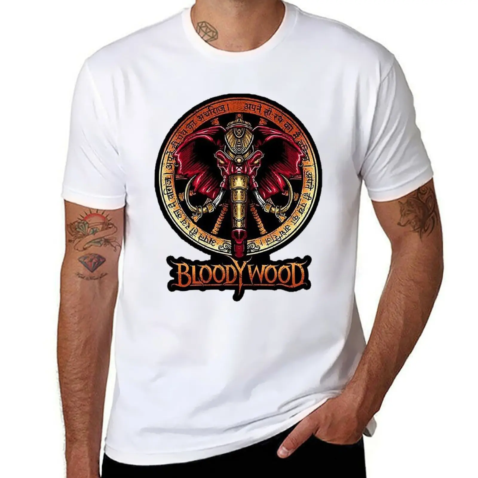 

new bloodywood T-Shirt t shirt for man t shirts cotton 100% T-Shirt