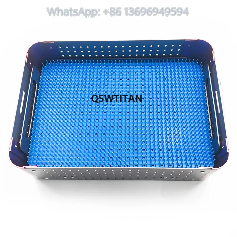 Aluminium Alloy Sterilization Tray case Disinfection Box Instrument