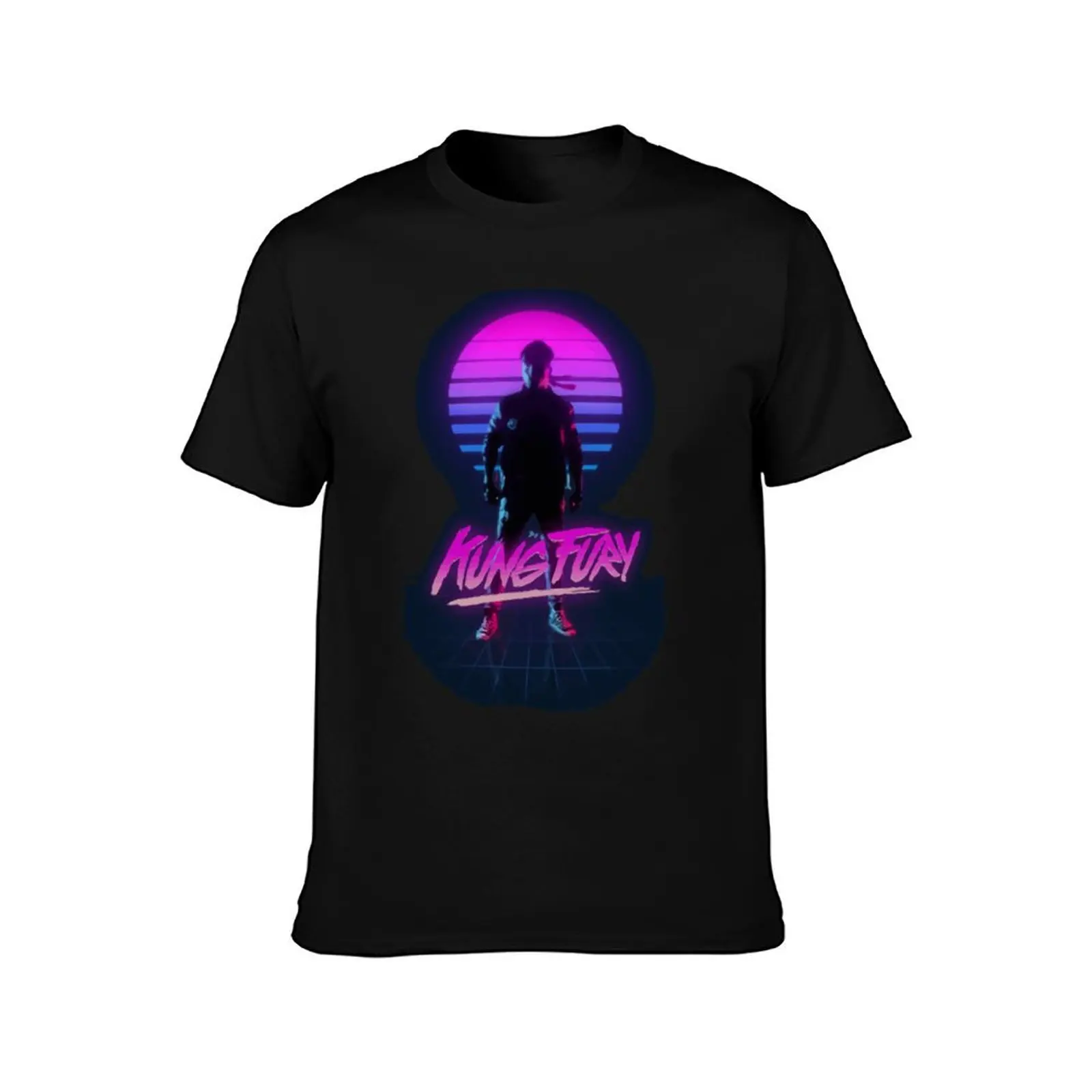 Kung Fury T-Shirt Basic Comfort Fit for Men T-Shirt