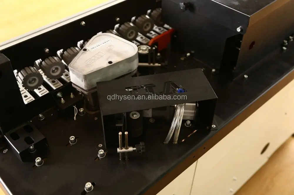 HYSEN WF802 Small Size Automatic End Trimming Scraping And Polishing High Speed Automatic Edge Banding Machine