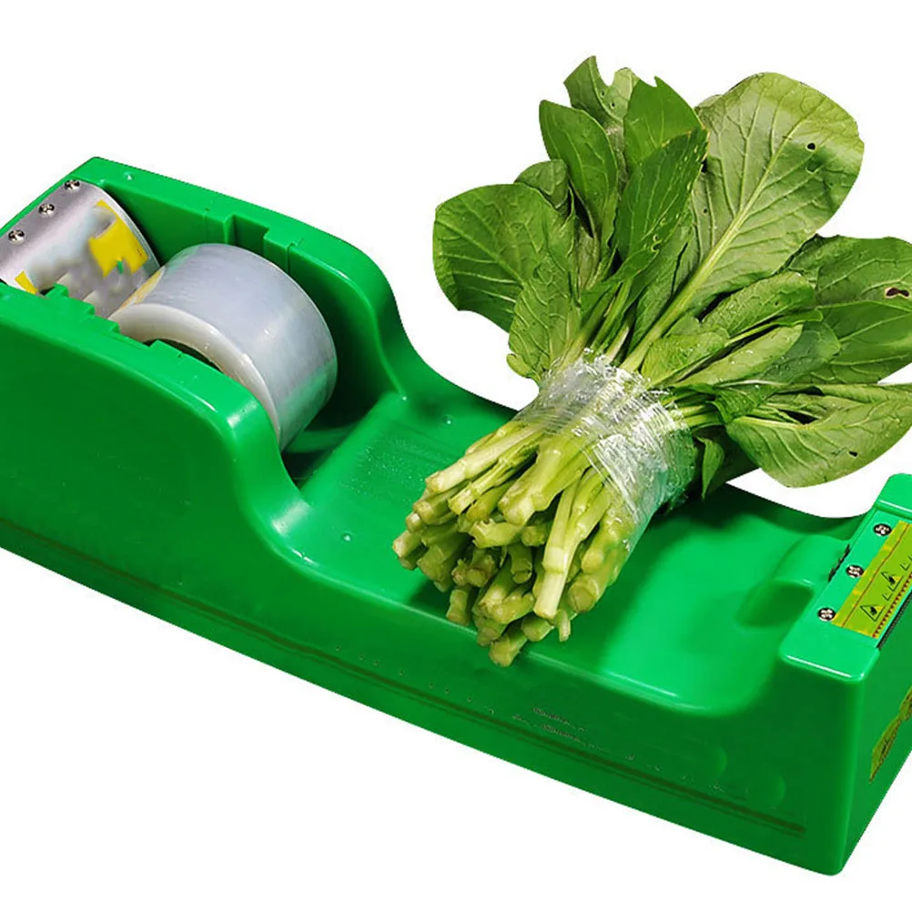 3 Rolls Packaging Film Stretchable Transparent For Fresh Vegetables Fruit Bundling No Residue Pe Wear-Resistant Wrap Stretch